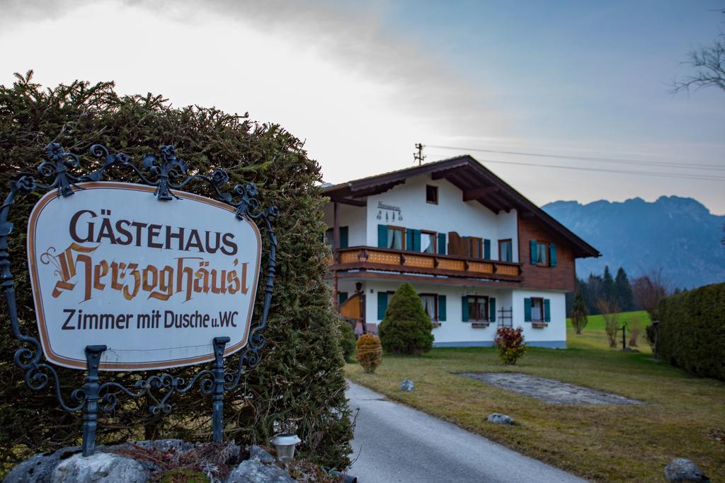 Pension Herzoghaeusel Bischofswiesen Esterno foto